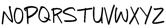 Noric Gram Font UPPERCASE