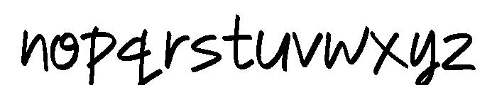 Noric Gram Font LOWERCASE