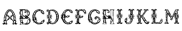 Norman Regular Font UPPERCASE
