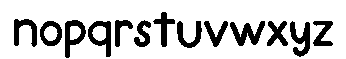 Normy Font LOWERCASE