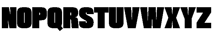 Norris Regular Font UPPERCASE