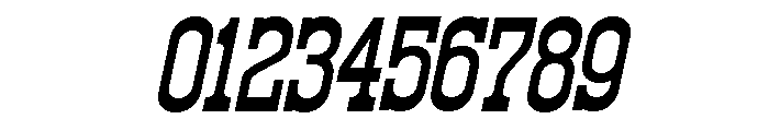 North Railway Italic Font OTHER CHARS