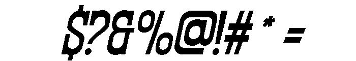 North Railway Italic Font OTHER CHARS
