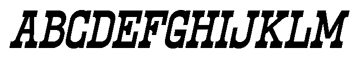 North Railway Italic FONT