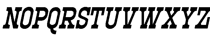 North Railway Italic Font LOWERCASE