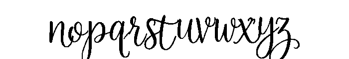 North_Star_Noel Font LOWERCASE