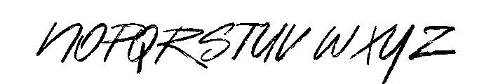 North Stroke Regular Font UPPERCASE