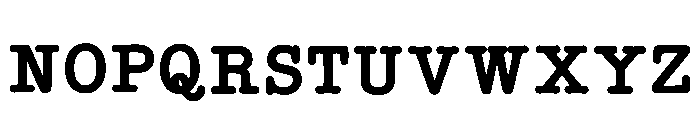 North Western Regular Font LOWERCASE