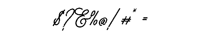 Northem Celestial Font OTHER CHARS