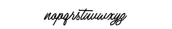 Northem Celestial Font LOWERCASE