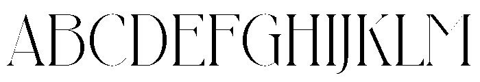 Northen Glitch Font UPPERCASE