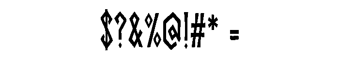 Northern Legacy Font OTHER CHARS
