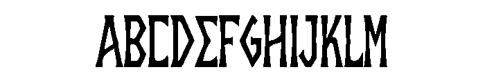 Northern Legacy Font UPPERCASE