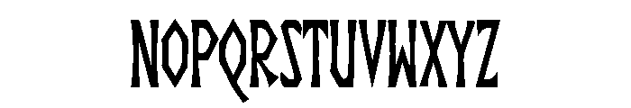 Northern Legacy Font UPPERCASE