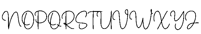 Northern Font UPPERCASE