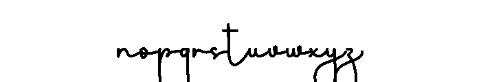 Northern Font LOWERCASE