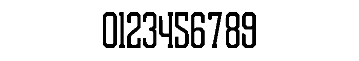 Northline Athletic Font OTHER CHARS