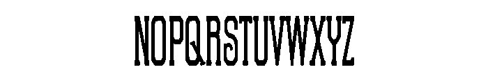 Northline Athletic Font UPPERCASE