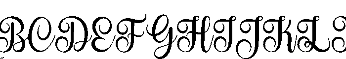 Northpath Font UPPERCASE