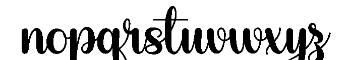 Northpath Font LOWERCASE