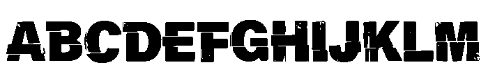 Northslash Regular Font UPPERCASE