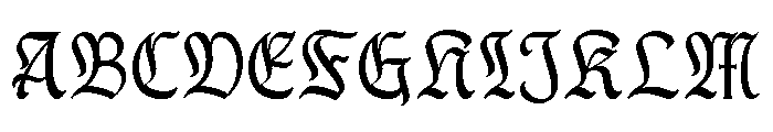 Norveil Fantasy Regular Font UPPERCASE