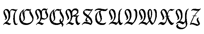 Norveil Fantasy Regular Font UPPERCASE