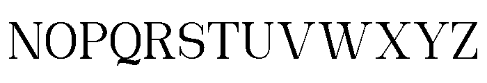 Norvele Regular Font UPPERCASE