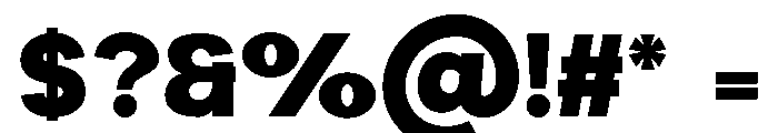Norven Regular Font OTHER CHARS