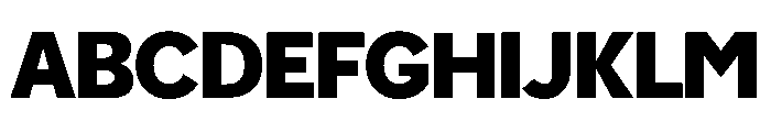 Norven Regular Font UPPERCASE