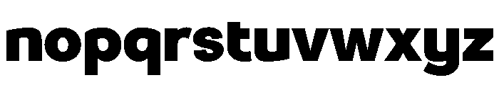 Norven Regular Font LOWERCASE