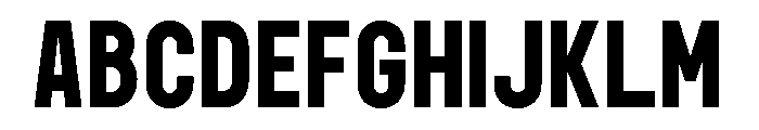Norveza Black Font UPPERCASE