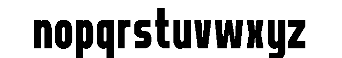 Norveza Black Font LOWERCASE