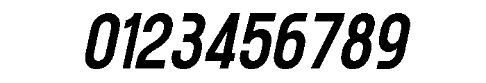 Norveza ExtraBold Italic Font OTHER CHARS