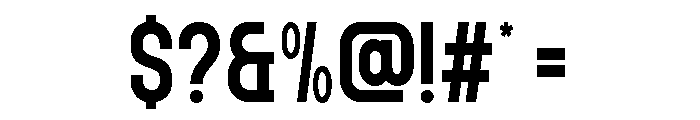 Norveza ExtraBold Font OTHER CHARS
