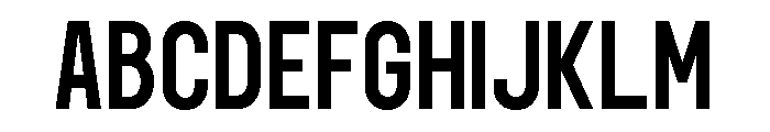 Norveza ExtraBold Font UPPERCASE