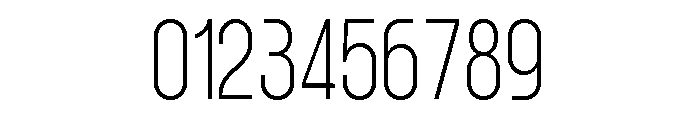 Norveza Light Font OTHER CHARS