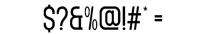 Norveza Regular Font OTHER CHARS
