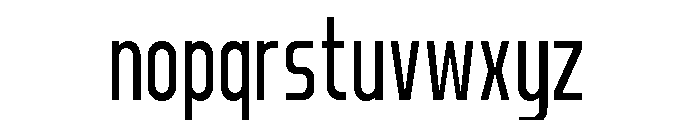 Norveza Regular Font LOWERCASE