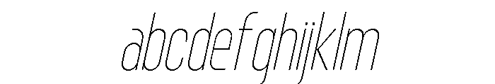 Norveza Thin Italic FONT