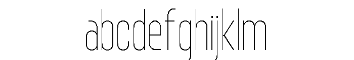 Norveza Thin FONT
