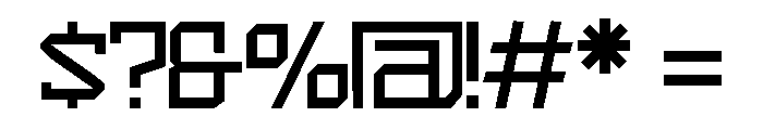 Norvold Regular Font OTHER CHARS