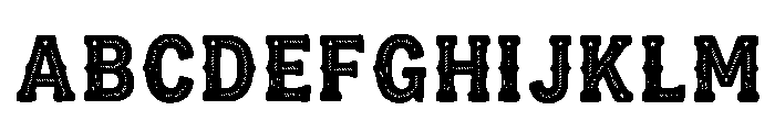 Noses Regular Font UPPERCASE