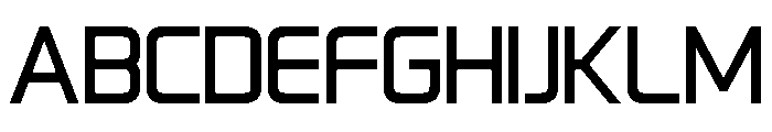 Nosheta Font UPPERCASE
