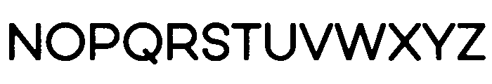 Nost Sans Dots Font LOWERCASE