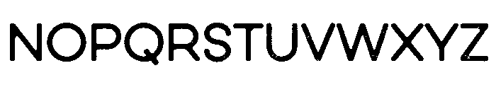 Nost Sans Lines Font UPPERCASE