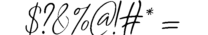 Nostalgia memory script Font OTHER CHARS