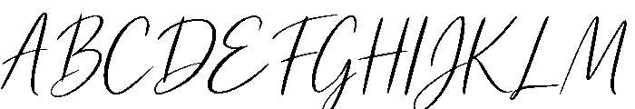 Nostalgia memory script Font UPPERCASE