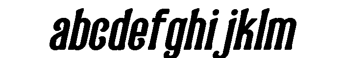 Nostalgic Condensed Italic FONT
