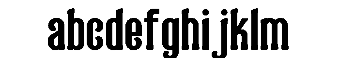 Nostalgic Condensed Regular FONT